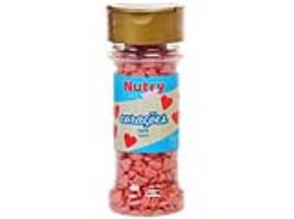 Decor Coracoes Nutry Vermelhos 50 G