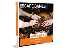 Odisseias Pack Presente - Escape Games ' ' Experiência Até 5 Pessoas