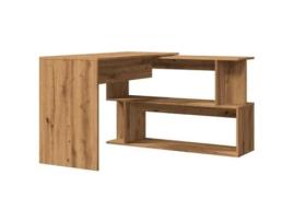 Mesa de canto VIDAXL Marrom Madeira processada