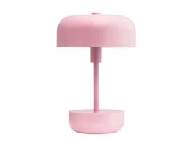 Candeeiro de mesa recarregável LED rosa Haipot DYBERG LARSEN 17x17x25.7