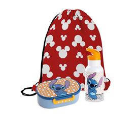 Egan Conjunto De Lancheira Garrafa E Mochila Com Cordão Stitch