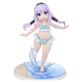 Kaitendoh Estátua Mishiranu Joshikousei Ni Kankinsareta Mangaka No Hanashi Pvc 1/6 Kanna Kamui Swimsuit On The Beach Ver 20 Cm