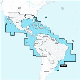 Navionics Carta Marítima México-caribe-brasil Plus