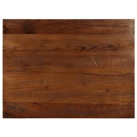 vidaXL Tampo de mesa retangular 90x70x3,8 cm madeira recuperada maciça