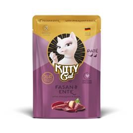 Pack económico KITTY Cat Paté 24x85g - Faisão e pato