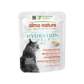 Almo Nature HFC Hydration Help 24 x 50 g em promoção: 20 + 4 grátis! - Caldo de galinha com filete de frango