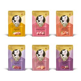 Pack económico KITTY Cat Paté 24x85g - Pacote de misturas II (6 variedades)