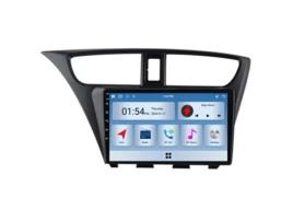 Autorrádio Multimédia 6Gb Ram 128Gb Rom Carplay ROVERONE para Honda Civic Hatchback 2006-2012 Carro Rádio Bluetooth Gps Navegação