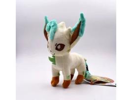 Brinquedo LANDAI Brinquedo de Peluche Pokémon 8 Leafeon Bicho de Peluche Peluche de Anime Macio Coleção All Star para Presente de Aniversário Infantil