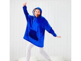 Cobertor Sem Mangas com Bolso e Mangas, Unissexo, Macio e Quente ao Toque, Pijama de Inverno para Homem/Mulher, Tamanho Único, COMFORTISSE