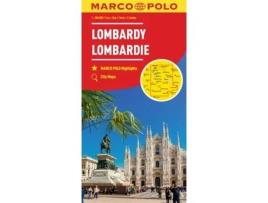 Livro Lombardy Marco Polo Map de Marco Polo (Alemão)