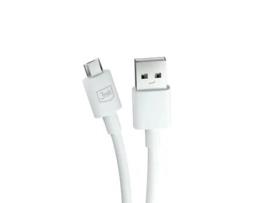 Cabo 3MK Hyper Usb-A para Micro Usb 1,2M Branco