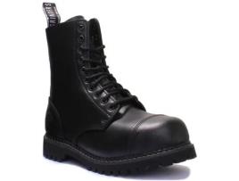 Sapatos Unissexo GRINDERS Pele Preto (38)
