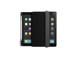 Capa para Apple Ipad 10.9 2022-2023 Folio Reforçado com Função de Suporte Magnético Preto EIGER