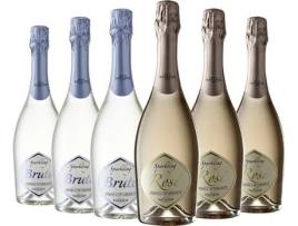 Pack 6 Garrafas Vinho espumante ADEGA DE FAVAIOS 3 Sparkling Meio Seco + 3 Sparkling Bruto (Douro)