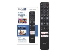 Comando/Controlo Remoto para Televisão Tcl DIGIVOLT Tcl-61 Preto