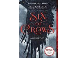 Livro Six of Crows de Leigh Bardugo (Inglês)