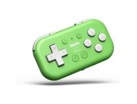 Rétrogaming-8Bitdo Mini Controlador Bluetooth Verde para Nintendo Switch e Raspberry Pi