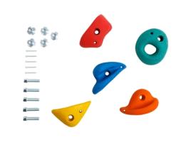 Conjunto de Pedras de Escalada Cores Variadas DICE