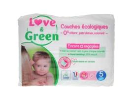Fralda Hipoalergênica 40 Tamanho 5 11-25 kg LOVE & GREEN