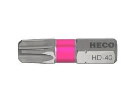 Pontas HECO-Drive Hd-40 Código Rosa Caixa com 10 57098