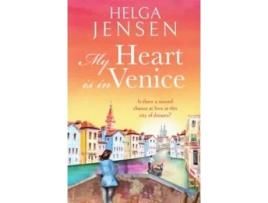 Livro My Heart is in Venice de Jensen e Helga (Inglês)