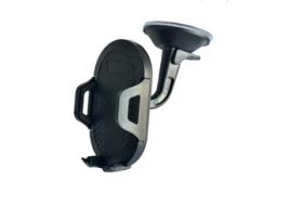 Suporte Smartphone Carro Parabrisas WOW Plástico Preto