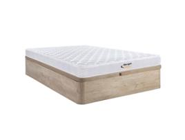 Sommier Cofre Wolkenlos MORGENGOLD Tecido Bege (140x190cm)