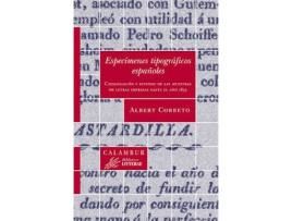 Livro Especimenes Tipograficos Españoles de Alberto Corbeto