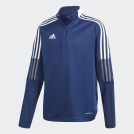Adidas Performance Camisola de desporto com fecho na gola