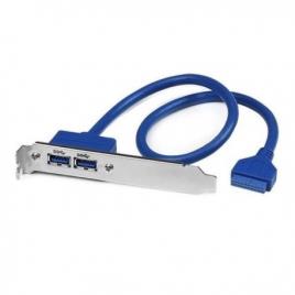 CABEZAL BRACKET 2 PUERTOS USB 3.0