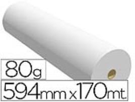 Papel Reprografia  p/ Planos 80 Gr. 594 mm X 170 Mt