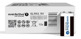 Pack 10x Pilhas Ind. Alcalinas 9V 6LR61 - everActive INDUSTRIAL