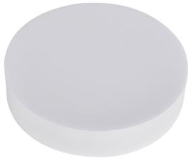 Painel de LED Superficie Redondo s/ Aro (Ø 12cm) 12W 6000K 1000Lm