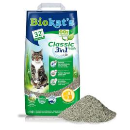 Areia para Gatos Classic Fresh (10 L) (Recondicionado C)