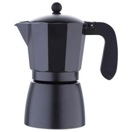 Cafeteira  Florencia Preto Silicone Alumínio (9 Copos)