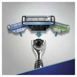 Máquina de Barbear Manual  Mach 3 (Recondicionado A+)