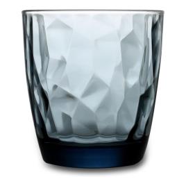 Copo Bormioli Diamond Cristal Azul (ø 9 x 9,5 cm) (Pack 6 uds)