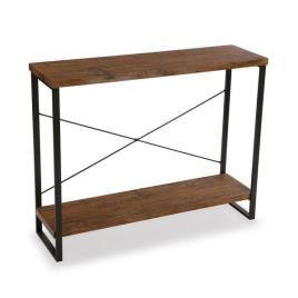 Mesa de Apoio Taline Escuro Madeira (30 x 80 x 100 cm)