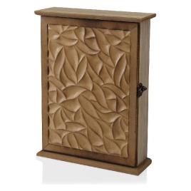 Armário para chaves Natural Madeira MDF (6,5 x 27 x 20 cm)