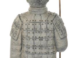 Figura Decorativa  Fibra de Vidro (37 x 36 x 120 cm)