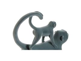 Figura Decorativa  Resina Macaco (2 pcs) (22.5 x 8 x 27.5 cm)