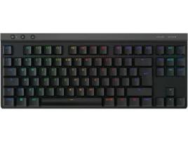 Teclado LOGITECH G515 Lightspeed Tkl Wired (Querty - Espanhol - Preto)