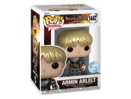 Figura Funko ATTACK ON TITAN Armin Arlert Us Exclusivo Metálico Pop! Vinil