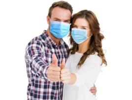 Máscara de Proteção RITTEREC 3-layer Safety Protection (50 Un)