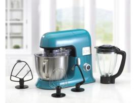 Cozinha Robô Petrin 6 5L com Liquidificador Seguro e Acessórios em Teflon Expertxl Azul KITCHEN COOK