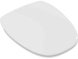 Assento de WC IDEAL STANDARD Dea, Softclose T6767, Cor: Seda branca mate