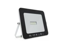 Refletor De Projetor Led Para Iluminação Externa De Jardim 30W 6500ºk Luz Branca Fria Ip65 EXTRASTAR