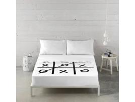 ICEHOME Conjunto de Lençóis Impressos Cama 3 Peças 150 Algodão 3N Raya