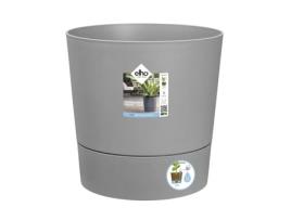 Vaso Elho Redondo Plástico Greensense Aqua Care Cimento Leve Ø 34 5 X a 34 1 Cm 35 L ELHO GIVE ROOM TO NATURE